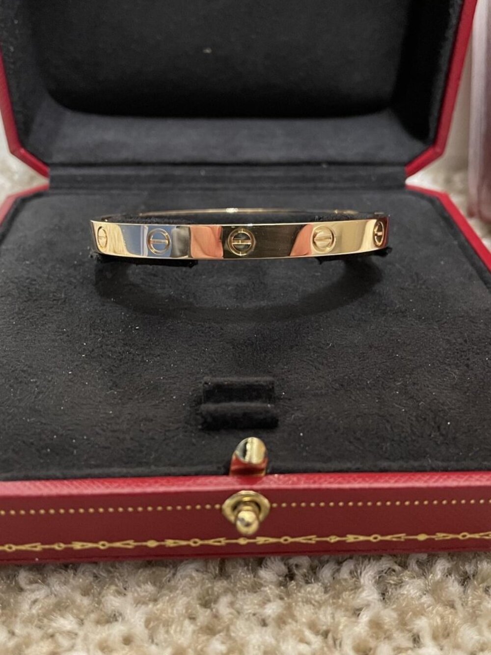 Yellow Gold Cartier Love Bracelet